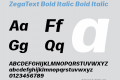 ZegaText Bold Italic