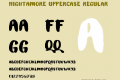 Nightamore Uppercase