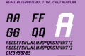 Bedel Alternate Bold Italic alt