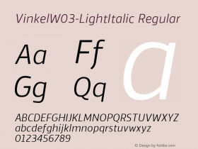 Vinkel-LightItalic