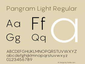 Pangram Light