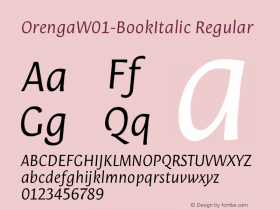 Orenga-BookItalic