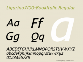 Ligurino-BookItalic