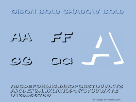 Gibon Bold Shadow