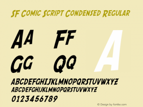 SF Comic Script Condensed