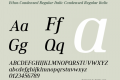 Ethos Condensed Regular Italic