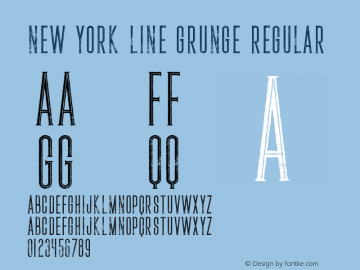 New York Line Grunge