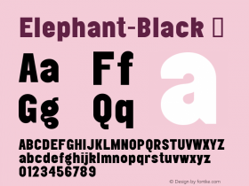 Elephant-Black