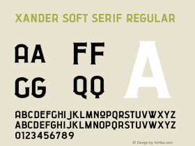 Xander Soft Serif