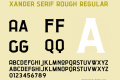 Xander Serif Rough