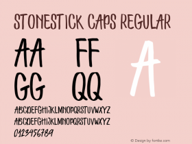 Stonestick Caps