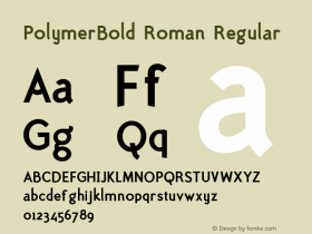 PolymerBold Roman