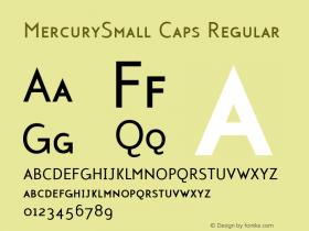 MercurySmall Caps