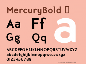 MercuryBold
