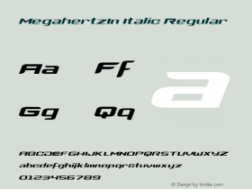 MegahertzIn Italic