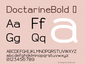 DoctarineBold