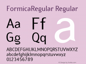 FormicaRegular