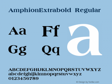 AmphionExtrabold