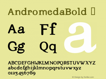 AndromedaBold