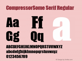 CompressorSome Serif
