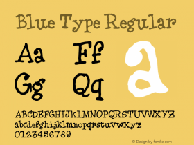 Blue Type