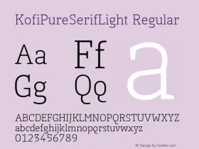 KofiPureSerifLight