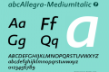 abcAllegra-MediumItalic