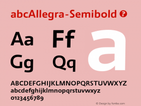 abcAllegra-Semibold