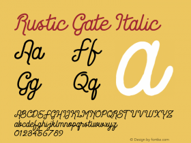 Rustic Gate