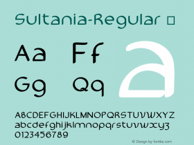 Sultania-Regular