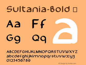 Sultania-Bold