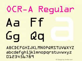 OCR-A