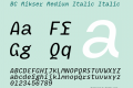 BC Mikser Medium Italic