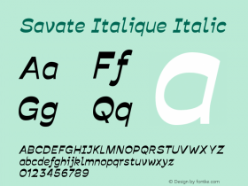 Savate Italique
