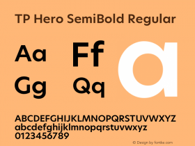 TP Hero SemiBold