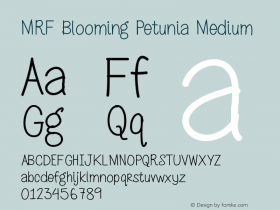 MRF Blooming Petunia