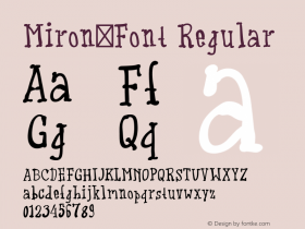 Miron-Font