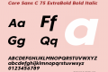 Core Sans C 75 ExtraBold