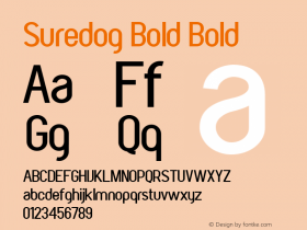 Suredog Bold