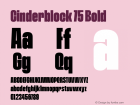 Cinderblock 75