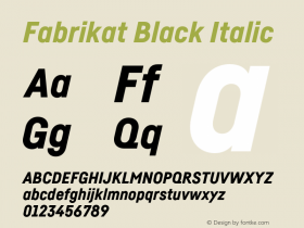 Fabrikat Black