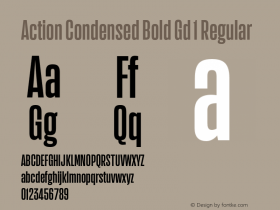 Action Condensed Bold Gd 1