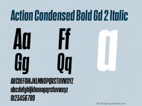 Action Condensed Bold Gd 2