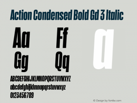 Action Condensed Bold Gd 3