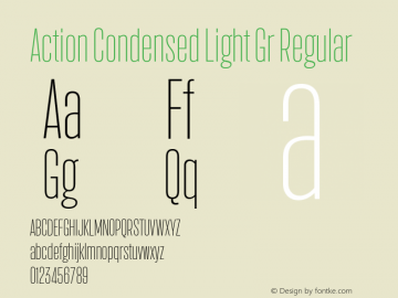 Action Condensed Light Gr