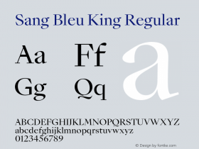 Sang Bleu King