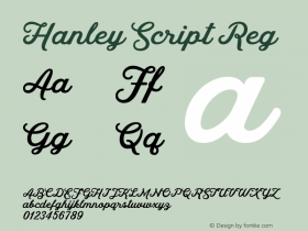 Hanley Script