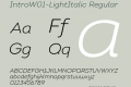 Intro-LightItalic