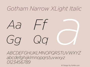 Gotham Narrow-black-Font Family Search-Fontke.com