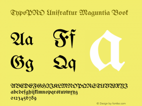 TypoPRO Unifraktur Maguntia